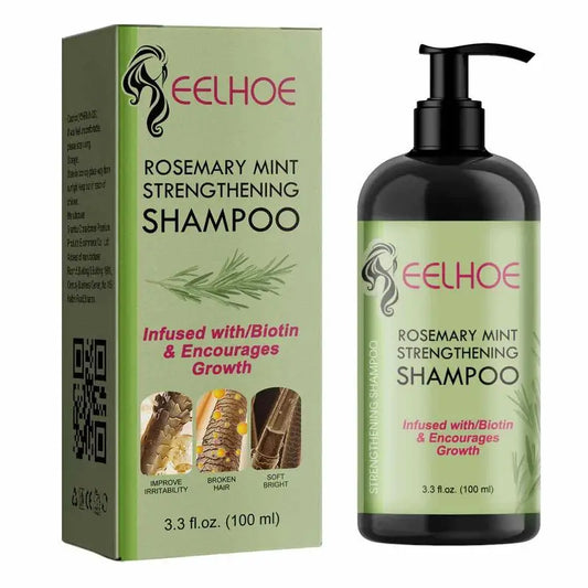 100ml Hair Growth Shampoo Rosemary Strengthening Shampoo Anti Loss Hair Care Anti-dandruff Repair Damaged Growth Hair Shampoo